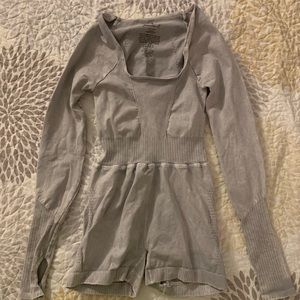 Free People Good Karma Long Sleeve Onesie